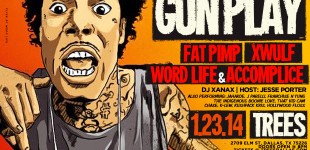 Word Life Live in Concert w/ GUN PLAY from MMG - Jan.23.14 @ Trees Dallas 