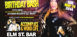 Word Life & Accomplice Live @ Elm St. Bar - 5.23.14